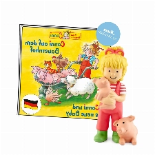 tonies Hörfiguren für Toniebox, Conni - Conni auf dem Bauernhof/Conni und das Neue Baby, Hörspiel für Kinder ab 3 Jahren, Spielzeit ca. 43 Minuten