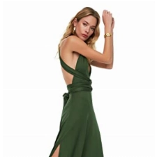 TRENDYOL Damen Beachwear Maxi Shift Regular Fit Gestrickt Kleid