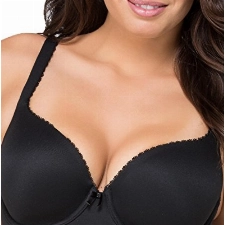 Triumph Damen Perfectly Soft Bra T-Shirt-BH, schwarz, 85E