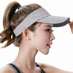 Unisex Reise Sonnenhut Sommerhut Kappe Schirmmütze Schnell-Trocknend Outdoor Sonnenblende Sonnenschild Strand Tennis Golf Sonne Visier Cap