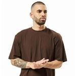 Urban Classics Herren T-Shirt Tall Tee, Farbe brown, Größe XL