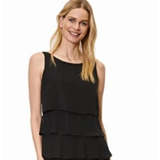 Vera Mont Damen 0063/4825 Kleid, Schwarz, 42 EU