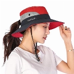 VICSPORT Sonnenhut Damen UV Schutz Hut Faltbar Wanderhut Gartenhut Boonie Fischerhut