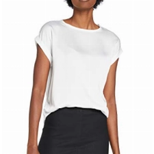 Vila VIELLETTE S/S Satin TOP/SU - NOOS