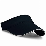 VSUSN Unisex Visor Cap Sonnenhut Einstellbar Sommerhut mit Klettverschluss für Damen und Herren,Dunkelblau