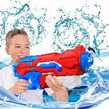 Wasserpistole Kinder 1200ml Wasserpistole Mit Großer Reichweite Wasserspritzpistole Wasserpistolen Wasserspritzpistolen Reichweite 10-11 Meter Water Gun Garten für Kinder und Erwachsene
