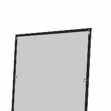 Windhager Insektenschutz Spannrahmen Fenster PLUS, Fliegengitter Alurahmen für Fenster, Selbstbausatz 140 x 150 cm, anthrazit, 04329