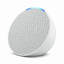 Wir stellen vor: Echo Pop | Kompakter und smarter Bluetooth-Lautsprecher mit vollem Klang und Alexa | Weiß