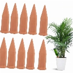 WUJUN 10 Stück Pflanzen bewässerung selbstbewässerungstopf, für den Urlaub,selbstbewässernde Spikes für Weinflaschen, tolles Kindermädchen für Innen-und Außenpflanzen