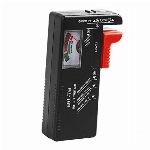 WUJUN Analoger Batterietester Multi Size Batterieprüfer für AA AAA C D 9V 1,5V Knopfzellenbatterien (benötigt keine Batterie für den Betrieb) (1)