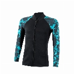 YDQUANI 2mm Neoprenanzug Top Neoprenanzüge Jacke Thermal Langarm Tauchanzug für Männer Frauen Freiwasser Schwimmen Schnorcheln Tauchen Surfen