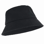 Yolev Fischerhut Damen Eimerhut Einfarbig Sonnenblende Bucket Hat mit UV Schutz Sonnen Hut Schwarz Faltbar Sommer Outdoor Sporthut Anglerhut Herren