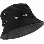 ZARRS Fischerhut,Eimer Hütet Sun Cap mit Breiter Krempe Sonnenhut mit Kinnriemen seitlichen Druckknöpfen und Belüftungsöffnungen für Männer,Frauen,Teenager,Outdoor-Camping,Wandern Schwarz